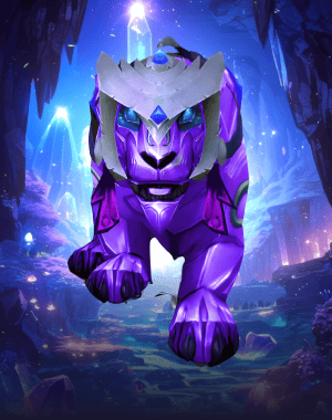 Void-Crystal Panther Mount