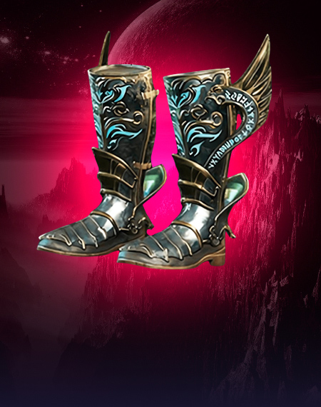 Runic Greaves Artifact