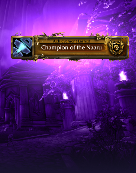 Champion of the Naaru Title