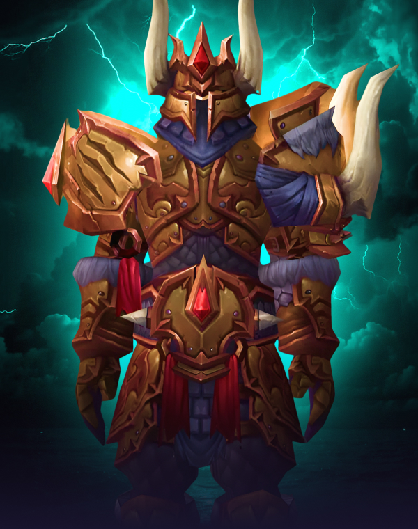 Golden King Plate Transmog